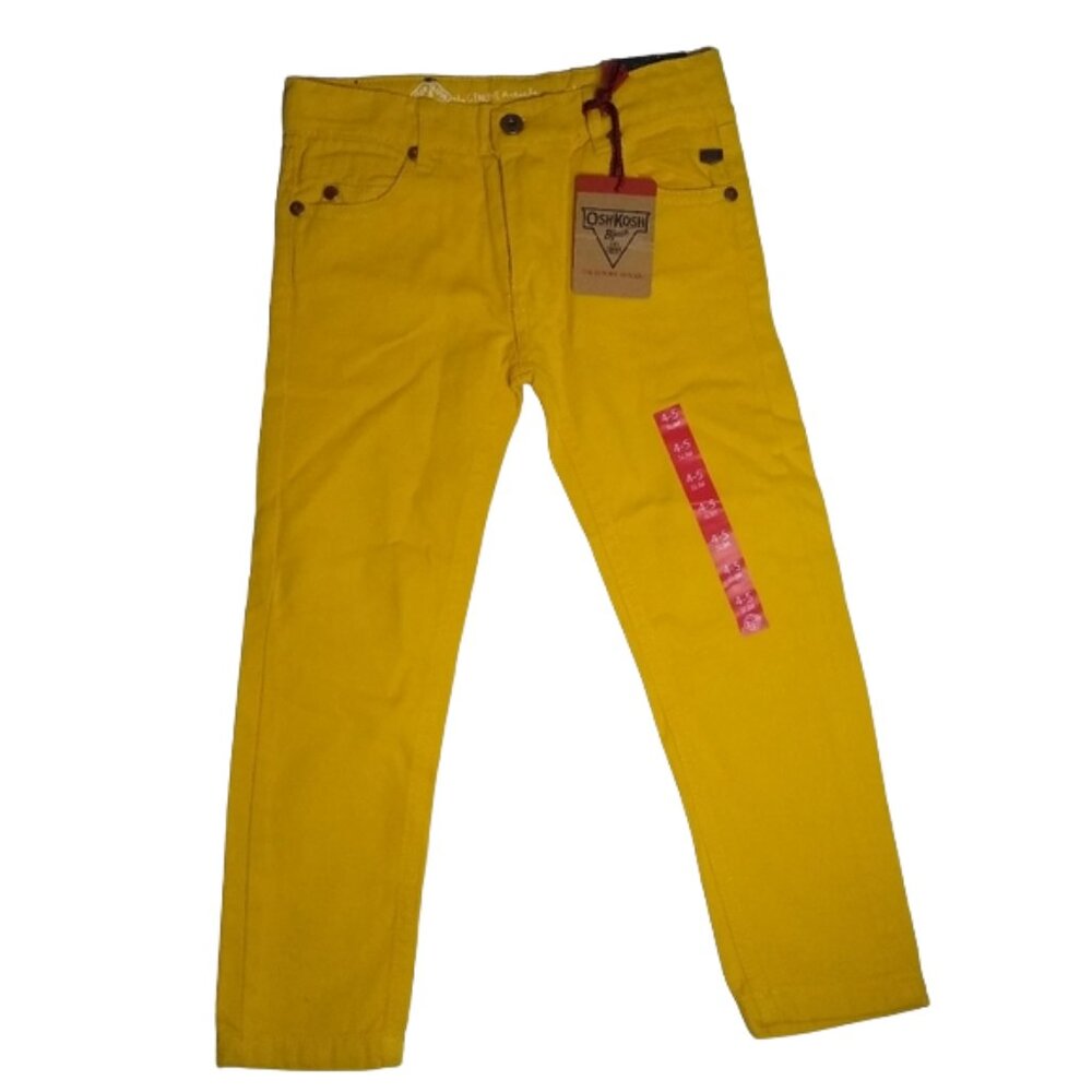 Oshkosh B'Gosh, size 4-5, color: yellow